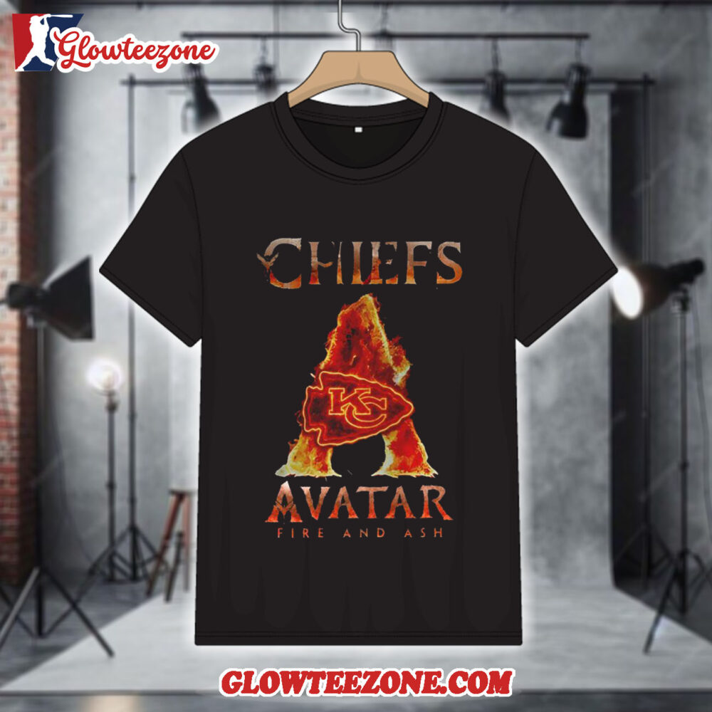 Kansas City Chiefs 2026 NFL x Avatar Fire And Ash Movies T Shirt 1