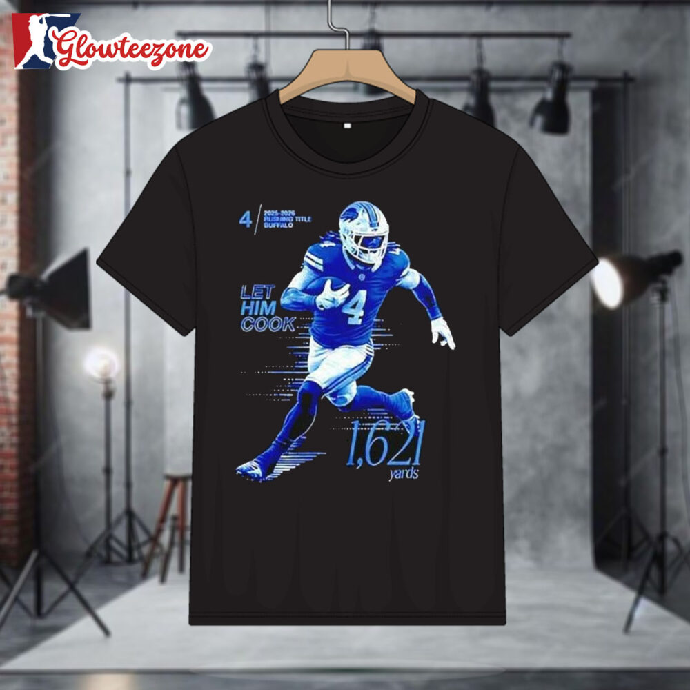 Let Him Cook Buffalo Bills Shirt 1