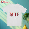 Lewis Hamilton MILF Man I Love Ferrari Shirt 3