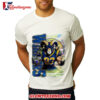 Los Angeles Rams 2025 NFL Wild Card Weekend Mascot Shirt 2
