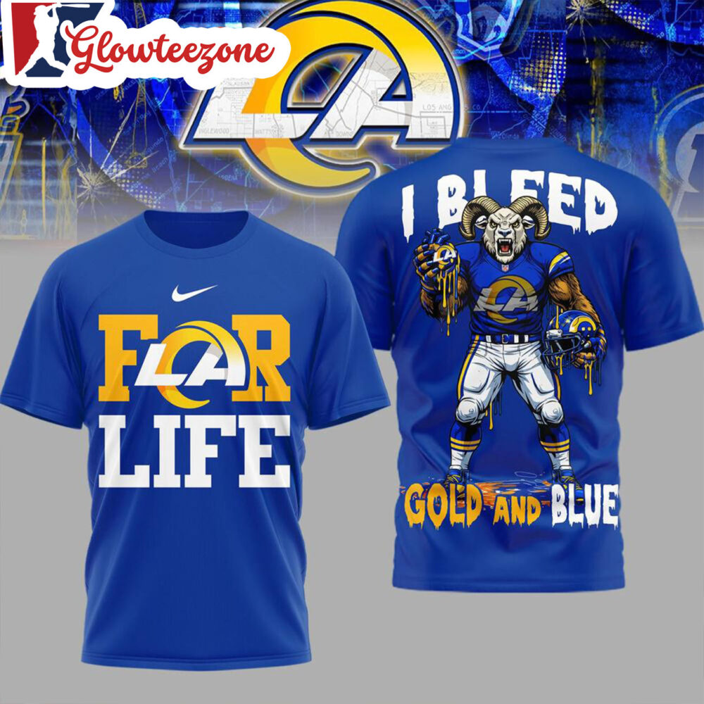 Los Angeles Rams 2026 Built on Loyalty Limited Edition 3D Shirt