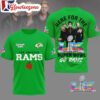 Los Angeles Rams 2026 Green Day Super Bowl Limited Edition Special New 3D Shirt