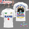 Los Angeles Rams 2026 Green Day Super Bowl Limited Edition White 3D Shirt