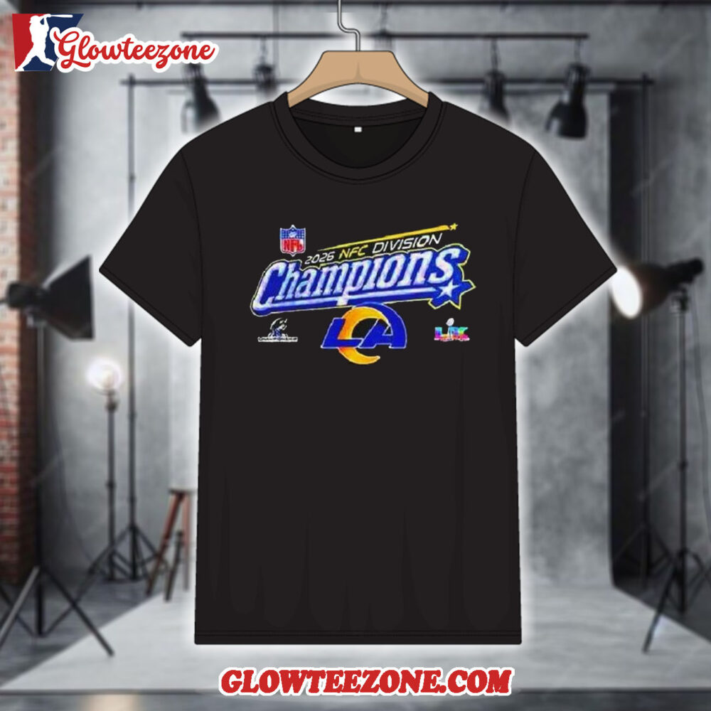 Los Angeles Rams 2026 NFC Division Champions Shirt 1