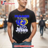 Los Angeles Rams In My Veins Jesus In My Heart 2026 shirt 2