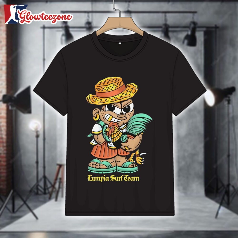 Lumpia Surf Team Sabong Boy T Shirt 1