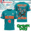 Miami Dolphins 2026 Green Day All Over Print Shirt