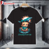 Miami Dolphins Betty Boop Football T Shirt 1