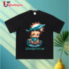 Miami Dolphins Betty Boop Football T Shirt 3