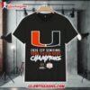 Miami Hurricanes 2026 Fiesta Bowl Champions Shirt 1
