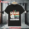 Miami Hurricanes CFP Semifinal Vrbo Fiesta Bowl Champions 2025 26 Helmet Shirt 3 Miami Hurricanes CFP Semifinal Vrbo Fiesta Bowl Champions 2025 26 Helmet Shirt 1