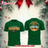 Miami Hurricanes Fiesta Bowl Champions 2025 2026 NCAA 3D Shirt