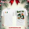 Miami Hurricanes Vrbo Fiesta Bowl Mascot Go Canes Go 3D Shirt