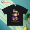Minnesota Vikings Betty Boop Football T-Shirt 2 Minnesota Vikings Betty Boop Football T Shirt 3