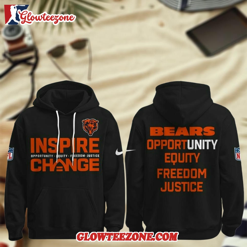NFL Chicago Bears Inspire Change Limited Editions Hoodie And Joggers 1