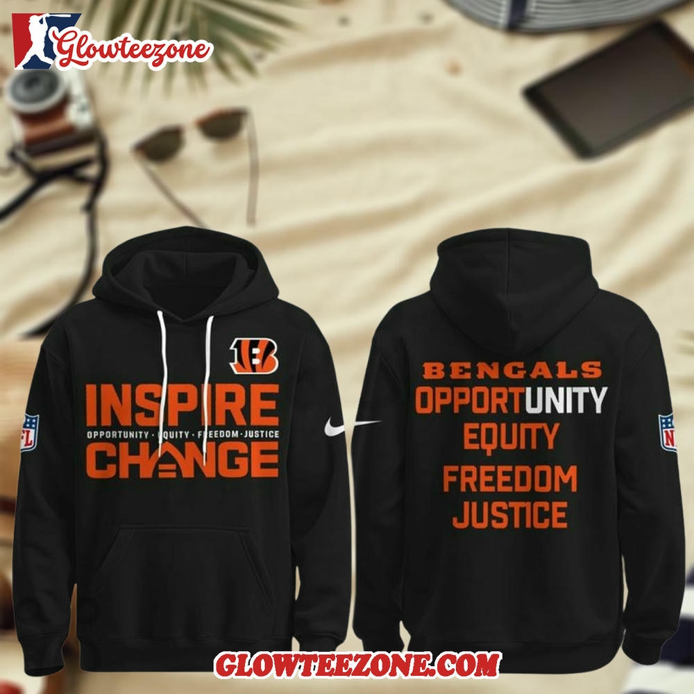 NFL Cincinnati Bengals Inspire Change Limited Editions Hoodie And Joggers 1