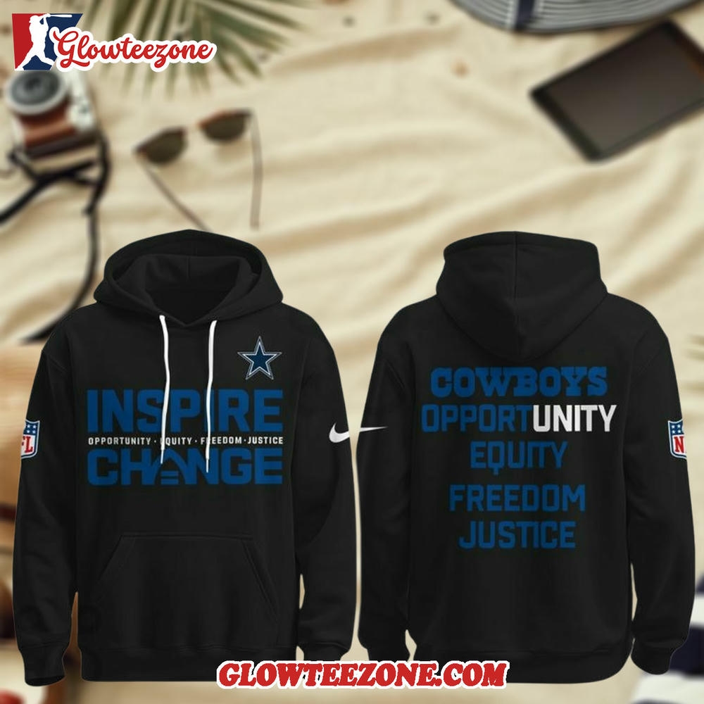 NFL Dallas Cowboys Inspire Change Limited Editions Hoodie And Joggers 1