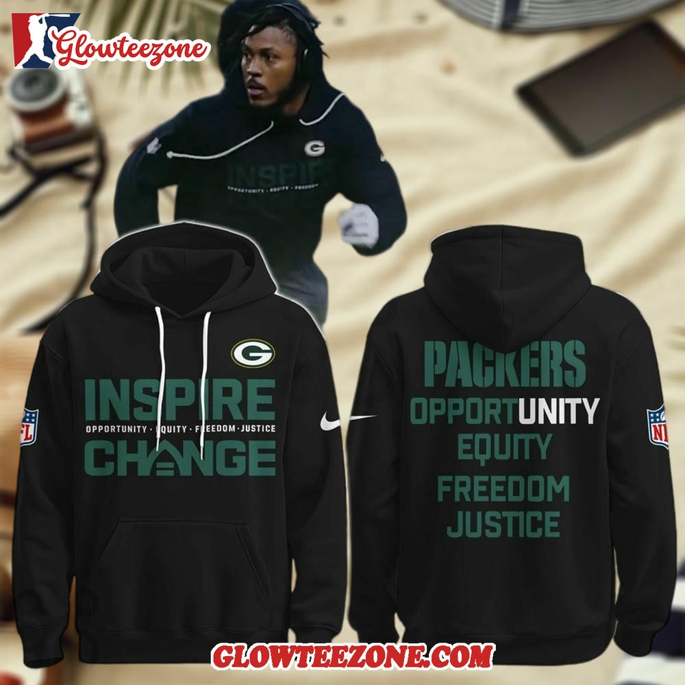NFL Green Bay Packers Inspire Change Limited Editions Hoodie And Joggers 1