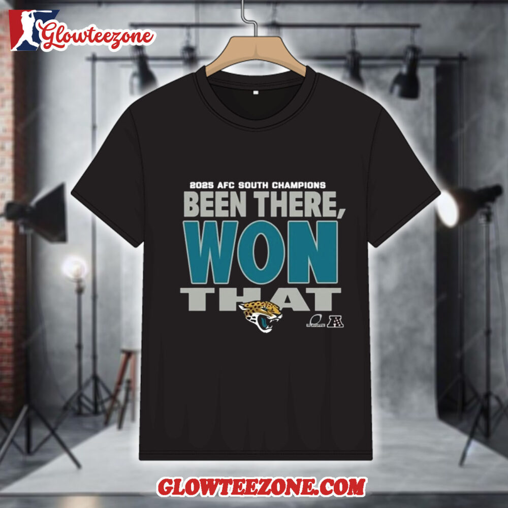 NFL Jacksonville Jaguars 2025 AFC South Champions Been There Won That Shirt 11