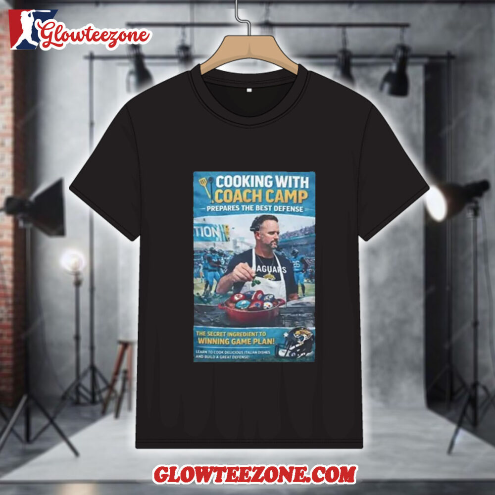 NFL Jacksonville Jaguars Antonio Johnson Cooking With Coach Camp Shirt 11