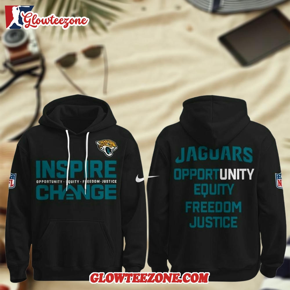 NFL Jacksonville Jaguars Inspire Change Limited Editions Hoodie And Joggers 1