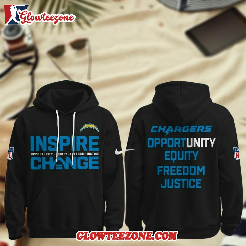 NFL Los Angeles Chargers Inspire Change Limited Editions Hoodie And Joggers 1