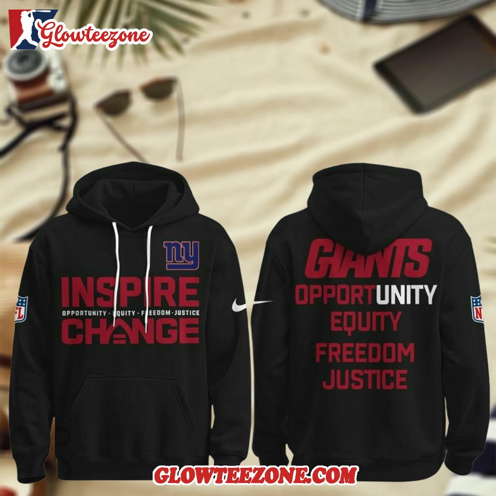 NFL New York Giants Inspire Change Limited Editions Hoodie And Joggers 1