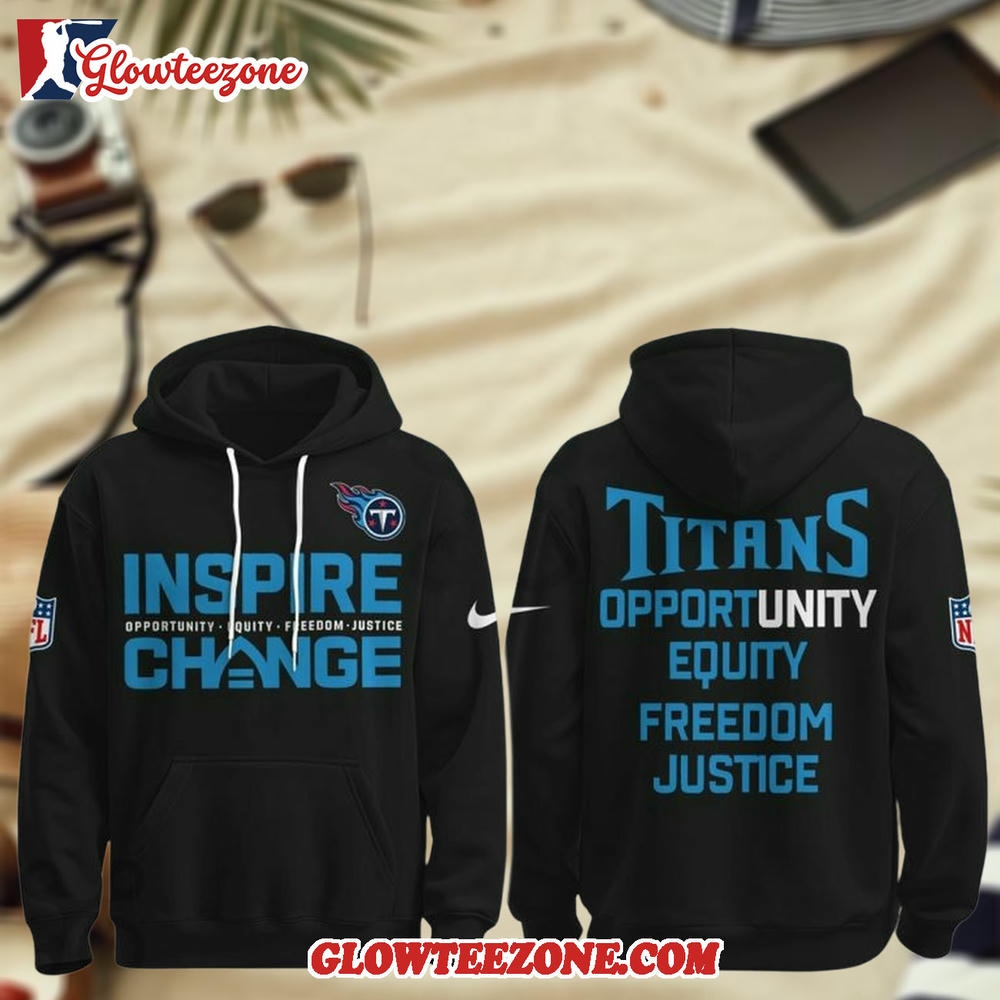 NFL Tennessee Titans Inspire Change Limited Editions Hoodie And Joggers 1