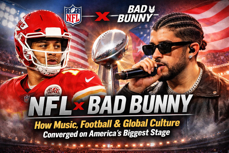 NFL x Bad Bunny Music Football