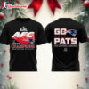 New England Patriots 2025 AFC Champions Go Pats Two Sided Shirt
