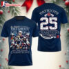 New England Patriots 2025 AFC East Division Champions Two Sided Shirt