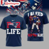 New England Patriots 2026 Built on Loyalty Limited Edition 3D Shirt