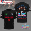New England Patriots 2026 Green Day Super Bowl Limited Edition Black 3D Shirt