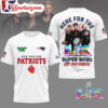 New England Patriots 2026 Green Day Super Bowl Limited Edition White 3D Shirt