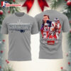 New England Patriots AFC Champions 2025 We All We Need Two Sided Shirt
