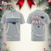 New England Patriots AFC Champions Go Pats Bowl Two Sided Shirtxxx