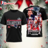 New England Patriots AFC Champions To Super Bowl 2026 Two Sided Shirt