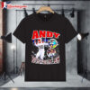 New England Patriots Andy Borregales Throwback Style Graphic Shirt 1
