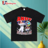 New England Patriots Andy Borregales Throwback Style Graphic Shirt 3