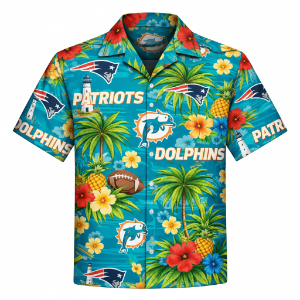 New England Patriots Hawaiian Shirt