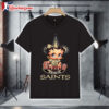 New Orleans Saints Betty Boop Football T Shirt 1