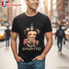 New Orleans Saints Betty Boop Football T Shirt 2