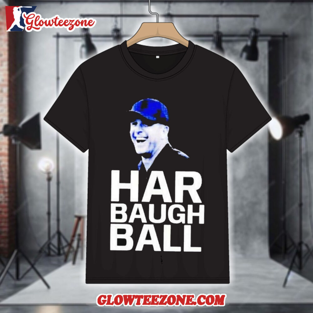 New York Giants Jim Harbaugh Ball Shirt 1
