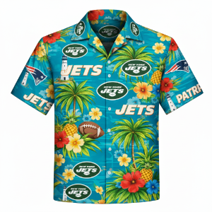 New York Jets Hawaiian Shirt
