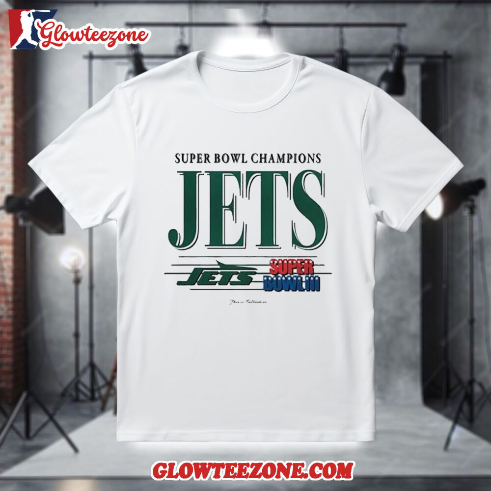 New York Jets Super Bowl Champions III Shirt 1