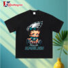 Philadelphia Eagles Betty Boop Football T Shirt 3