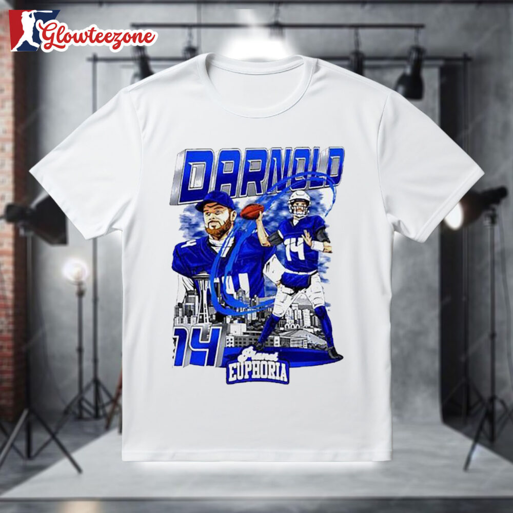 Sam Darnold Seattle Seahawks Hand Drawn Artwork Shirt 1
