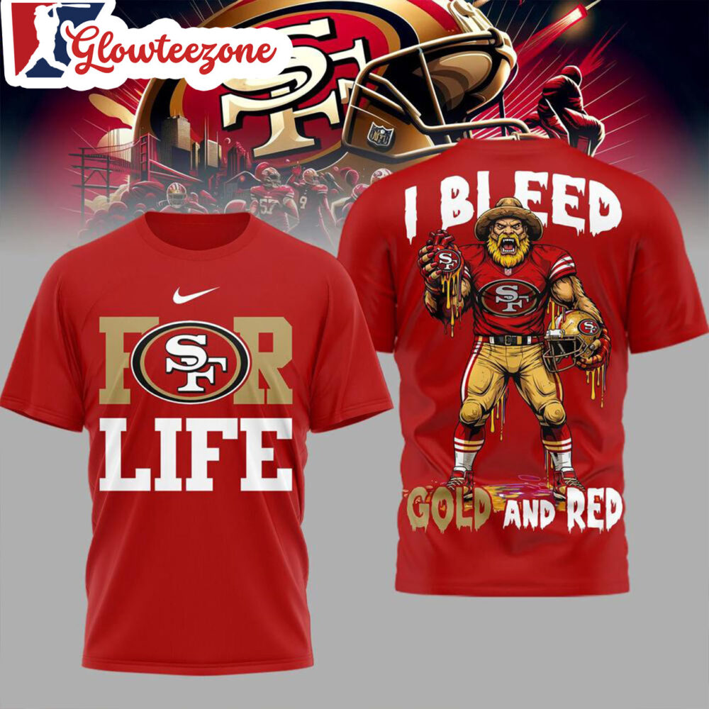 San Francisco 49ers 2026 Built on Loyalty Limited Edition 3D Shirt