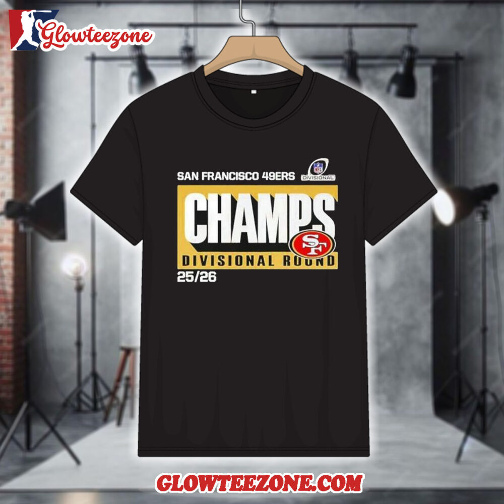 San Francisco 49ers NFC Divisional Round Champions 2026 Shirt 1