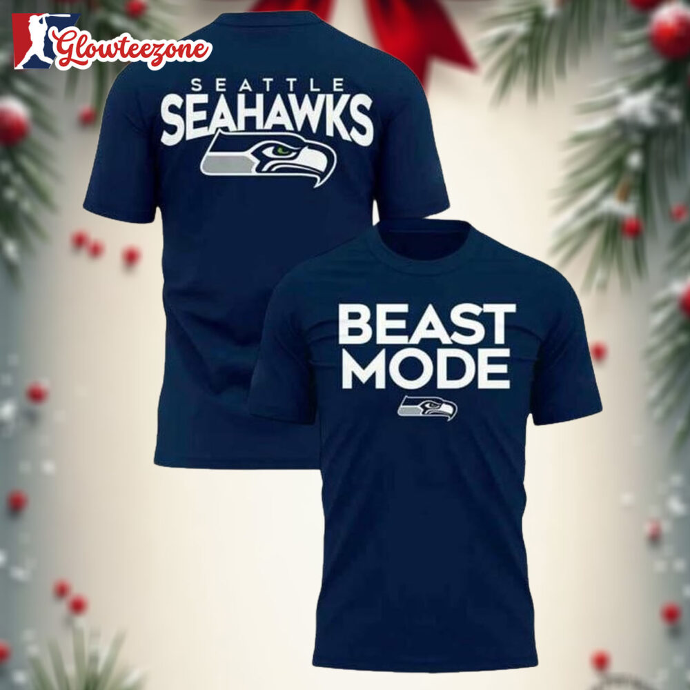 Seahawks Beast Mode Nfc 2026 3D Shirt